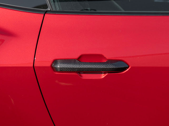 2024-UP FORD MUSTANG S650 | CARBON FIBER DOOR HANDLE COVER